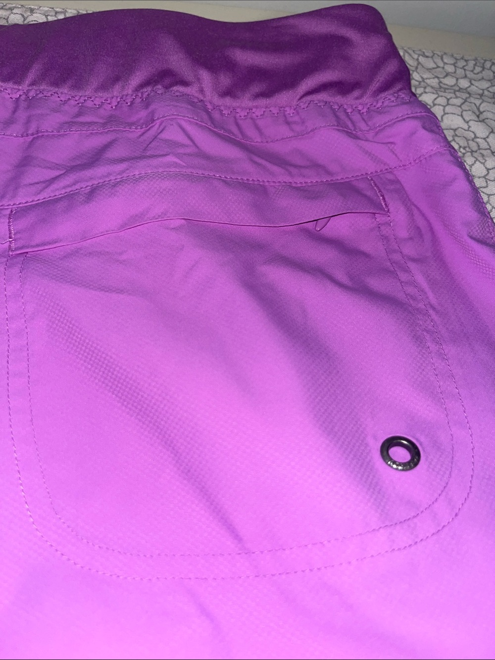 Athleta Purple Women's Athletic Shorts - Picture 6 of 11